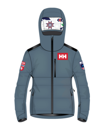 Helly Hansen W Kvitfjell Race Puffy Jacket 602 - Washed Navy Nsf Replica