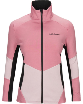 Women Vertical Mid Zip Jacket
