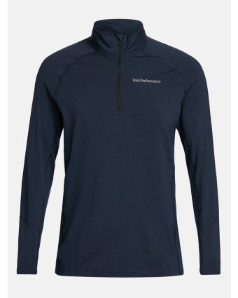Peak Performance Men Magic Half Zip White logo Blue Shadow - 2N3