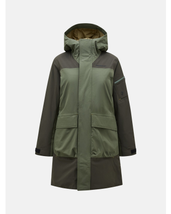 Women 2L Insulated Shell Stretch Parka