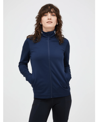 Women Rider Tech Zip Jacket Blue Shadow