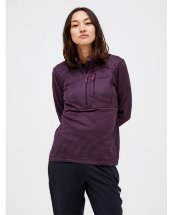 W Trail Polartec Half Zip-MYSTIC PURPLE S