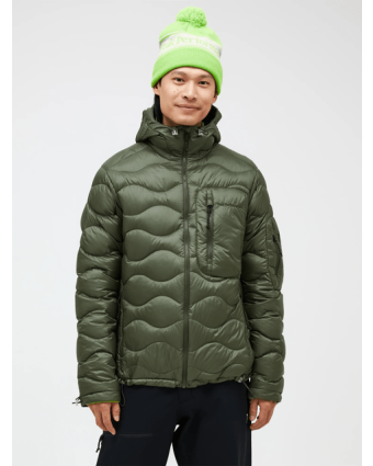 Men Helium Utility Down Hood Jacket