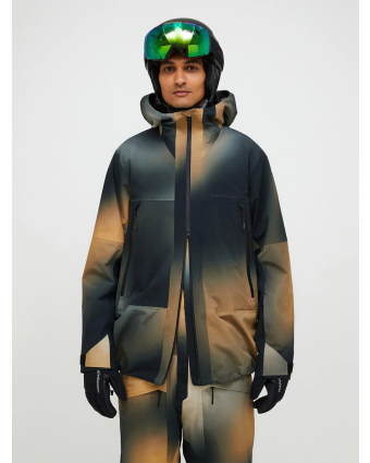 Peak Performance Edge HIPE® 3L AOP Shell Jacket Men