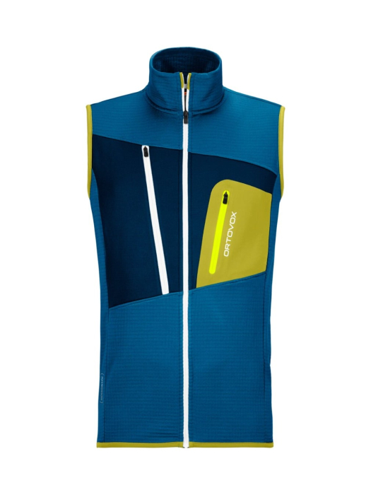 ORTOVOX Fleece Grid Vest Men