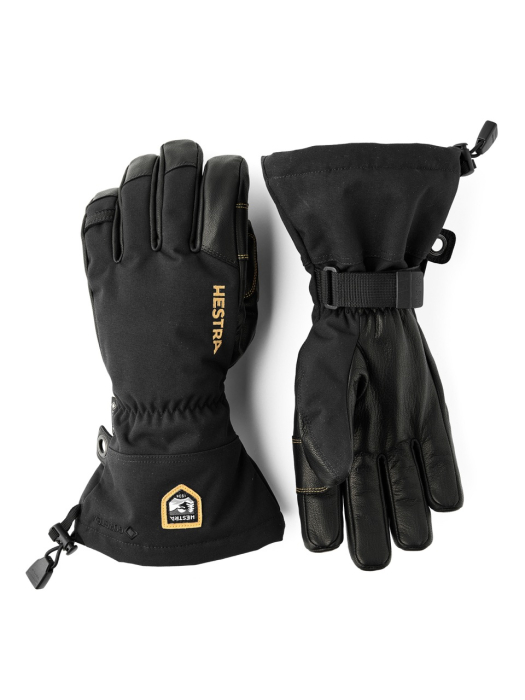 Army Leather Gore Tex 5 finger Black/Black 7 Army Leather Gore Tex 5 finger Black/Black 7