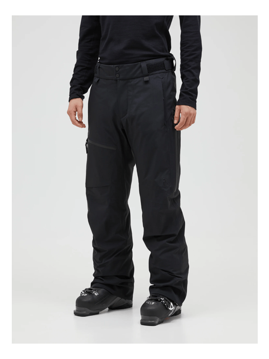 Men Alpine Gore-Tex 2L Insulated Shell Pants Black model